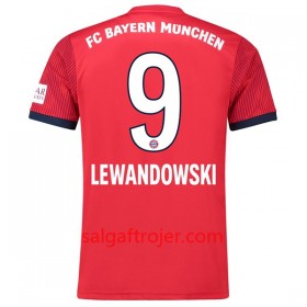 FC Bayern München Fodboldtrøjer Lewandowski 9 Hjemmebanesæt 2018/19 Kort ærmer